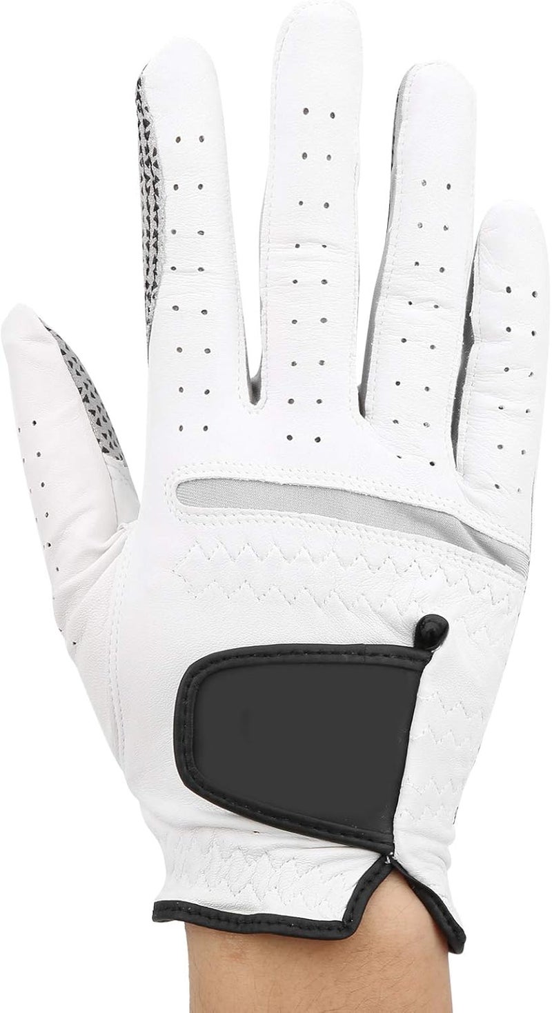 ZIZEV Racquetball Gloves, Leather and Nonslip Granular Material, Soft and Comfortable Breathable (23 Size) - Image 4